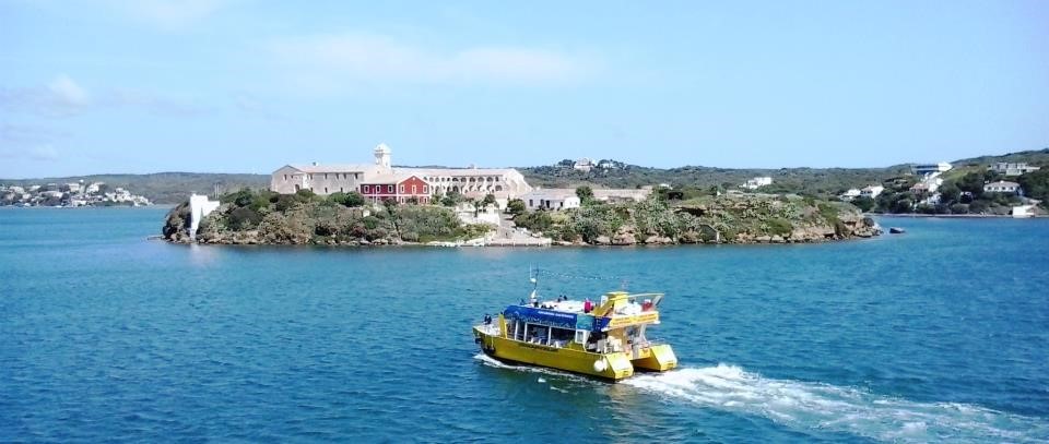 Yellow Catamaran Ride in Menorca